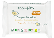 ECO by Naty Vlhčené ubrousky bez vůně - pro citlivou pokožku
