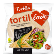 Silisan Tortilly z pšeničné mouky 4x60g