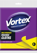 Vortex Viskózové hadříky 3 ks