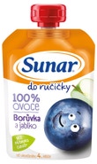 Sunar kapsička Do ručičky jablko, borůvka