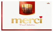 Merci 8 druhů vybraných čokoládových specialit