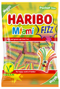 Haribo Fizz Miami želé s ovocnými příchutěmi