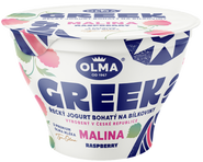 Olma GREEK jogurt malina