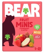 Bear Fruit Minis jahoda a jablko 5x20g