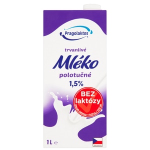 Náhled polotučné mléko bez laktózy