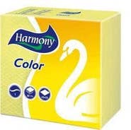 Harmony Ubrousky 1-vrstvé žluté 7x50ks