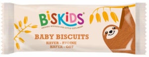 Náhled kategorie Biskids BIO Dětské celozrnné ovesné sušenky bez přidaného cukru 6M+