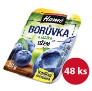 Hamé Džem borůvka & jablko balení 48x20g