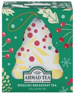 Ahmad Tea Winter Bloom Tree English Breakfast (vánoční ozdoba)