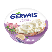 Gervais Čerstvý tvarohový sýr s česnekem a bylinkami