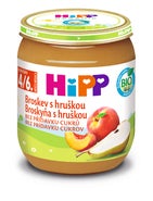 HiPP BIO Broskev s hruškou