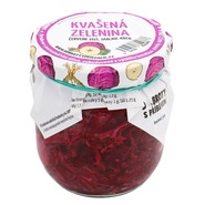 Dobroty s příběhem Kvašená zelenina - zelí, jablko, křen
