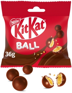 Nestlé KitKat Ball, cereální křupinky v mléčné čokoládě