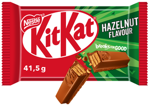 Nestlé KitKat 4Finger čokoládová tyčinka s oplatkou a lískooříškovou příchutí