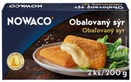 Nowaco Obalovaný sýr předsmažený