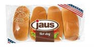 Jaus Hot dog pečivo 4 x 62,5g