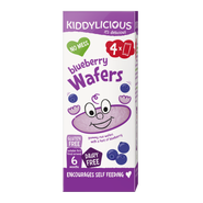 Kiddylicious oplatky borůvkové mini 4x4g