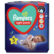 Pampers Night Pants Plenkové kalhotky vel. 5 (12-17 kg)