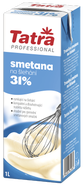 Tatra smetana na šlehání 31%