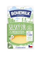 Bohemilk Selský sýr 48 % plátky 