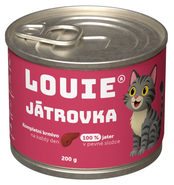 Louie konzerva pro kočky - játrovka