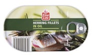 Fine Life Sleď filety v rostlinném oleji