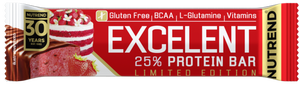 Nutrend Excelent protein bar, jahodový dort