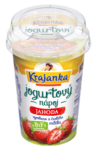 Krajanka Jogurtový nápoj 1,3% jahoda