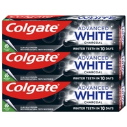 Colgate Advanced White Charcoal zubní pasta 3x75ml