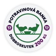 Dobroskutek Potravinová sbírka 200 Kč