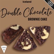 Iceland Čokoládový brownie dort s extra čokoládovými kousky