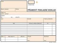 Optys Příjmový pokladní doklad číslovaný samopropisovací