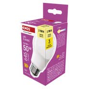 Emos LED žárovka Classic A60 / E27 / 5,8 W (50 W) / 645 lm / teplá bílá