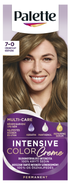Schwarzkopf Palette Intensive Color Creme permanentní barva na vlasy 7-0 Středně plavý