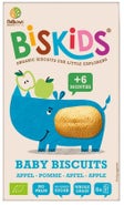 Belkorn BISkids BIO Měkké dětské sušenky s jablečnou šťávou bez přidaného cukru 6m+