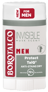 Borotalco MEN Invisible Dry tuhý deodorant