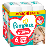 Pampers Plenkové kalhotky Monthly Box, vel. 6 (13-19 kg)