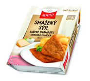 apetit Smažený sýr s bramborami a tatarskou omáčkou