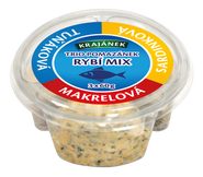 Krajánek TRIO pomazánek rybí mix (tuňáková, makrelová, sardinková), 3x60g