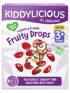 Kiddylicious Ovocné želé bonbónky jablko a malina