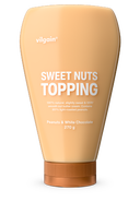 Vilgain Sweet Nuts Topping Arašídy s bílou čokoládou