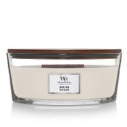 Wood Wick White Teak vonná svíčka