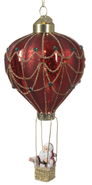 Ozdoba balón, sklo