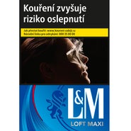 L&M LOFT MAXI True Blue SLI 38´S