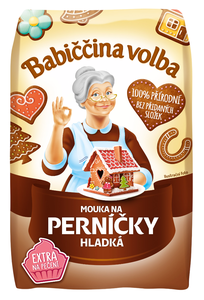 Babiččina Volba Pšeničná mouka na perníčky hladká