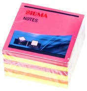 Sigma Bloček samolepicí neon, 75mm, 80listů