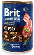 Brit Premium by Nature Pork with Trachea pro psy