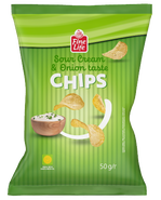 Fine Life Chips smetana a cibule
