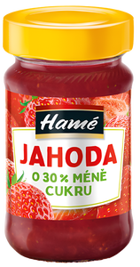 Hamé Ovocná pomazánka se sníženým obsahem cukru - Jahoda