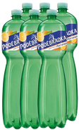 Poděbradka Jemně perlivá s příchutí pomeranč 6 x 1,5 L
